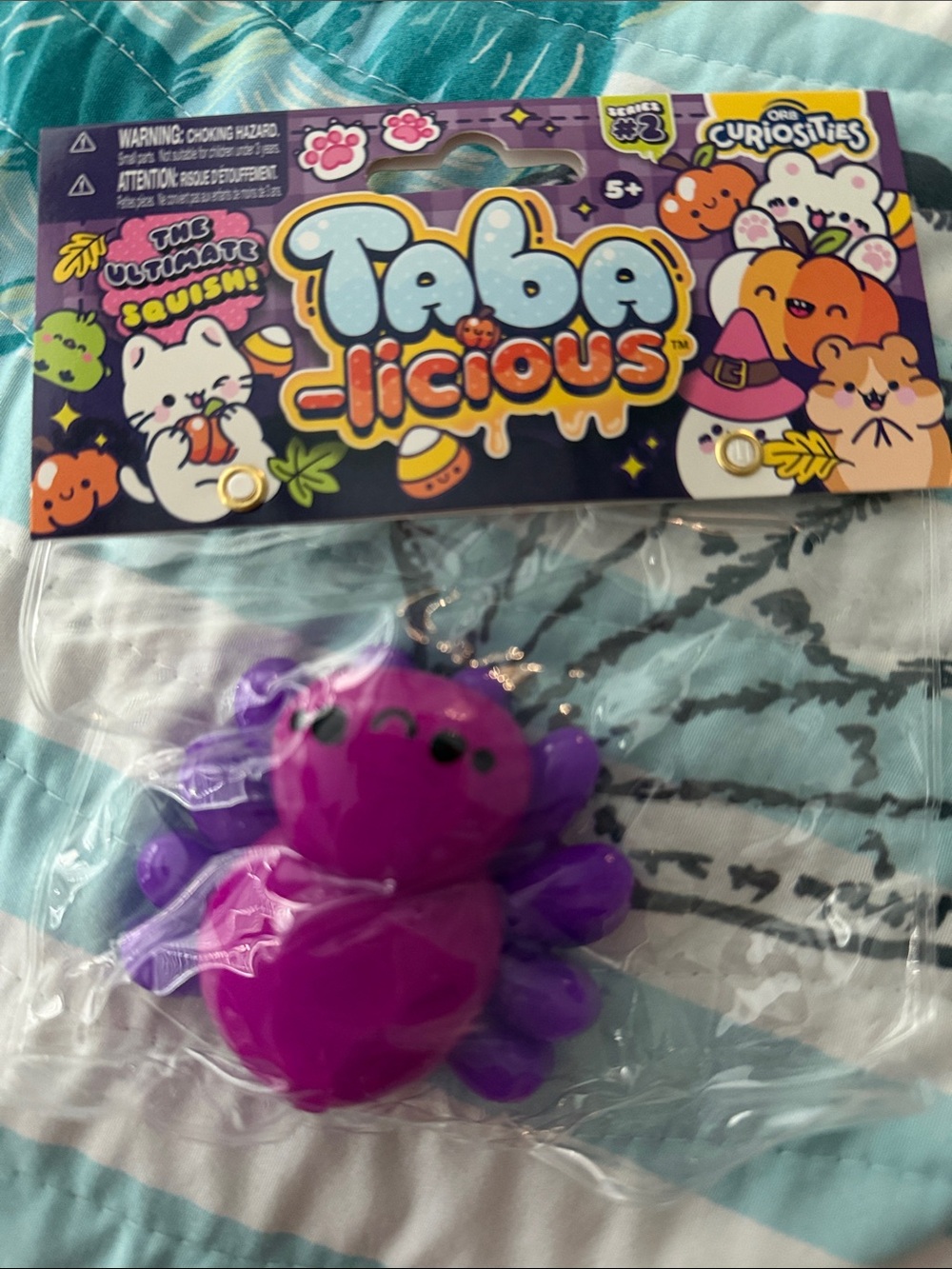 Purple Spider Squishy  - Kids Toys
